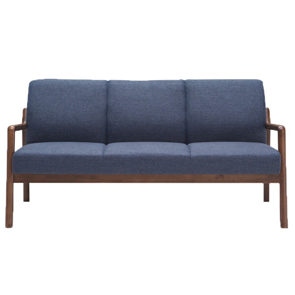 楽天市場】 ソファー 3人 3Pソファ エフレーム 幅156 ファブリック 布