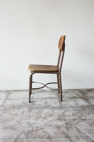 楽天市場】【中古】【送料無料】アンティーク スクールチェア 木製