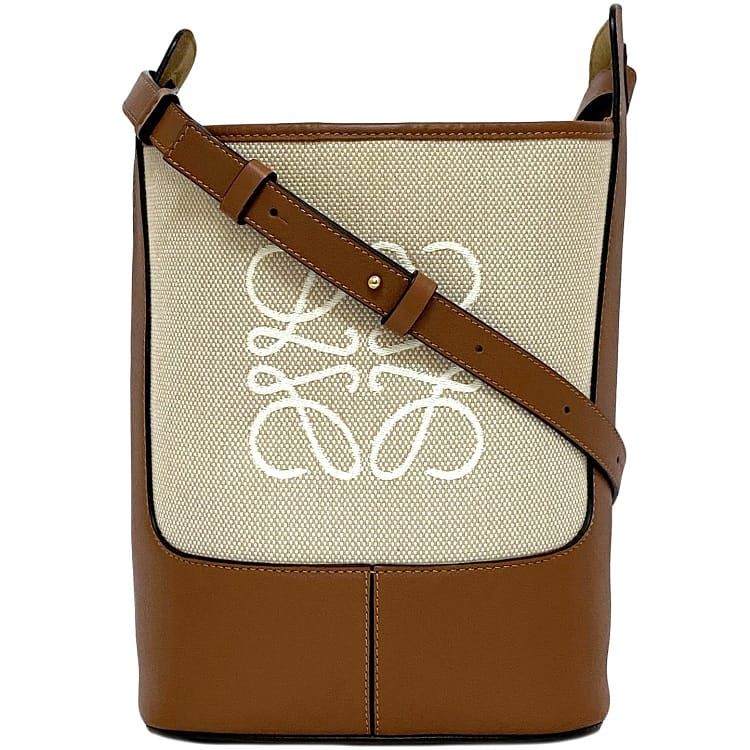 楽天市場】ロエベ ショルダーバッグ f-21320 ブラウン ベージュ