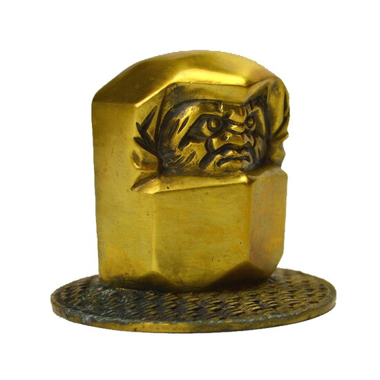 楽天市場】【送料無料】NO-25◇銅製のダルマ◇ 開運・福だるま 銅製