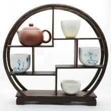 楽天市場】【期間限定DEALポイントバック15％】 中国茶器棚 丸形 丸型