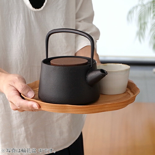 楽天市場】【レビュー特典あり】 四十沢木材工芸 KITO 輪花盆 大