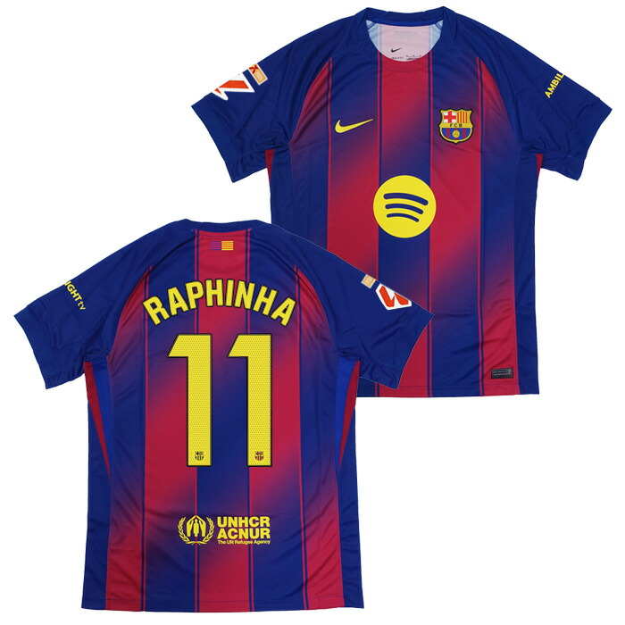 楽天市場】○FCバルセロナ 25-26 ホーム 半袖 ユニフォーム No.11