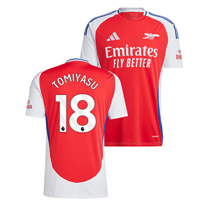 アーセナル ユニフォーム TOMIYASU トミヤス 18番 Mサイズ アーセナル