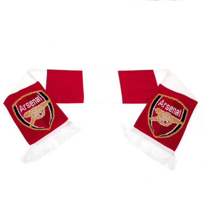 楽天市場】アーセナル オフィシャル マフラー BAR【サッカー