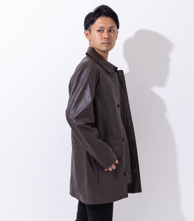 楽天市場】Freedom 革ジャン メンズ レザーコート レザージャケット