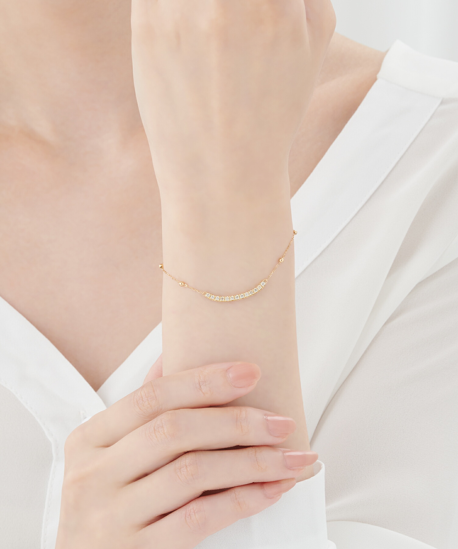 楽天市場】【 festaria bijou SOPHIA 】 ブレスレット K18 YG イエロー