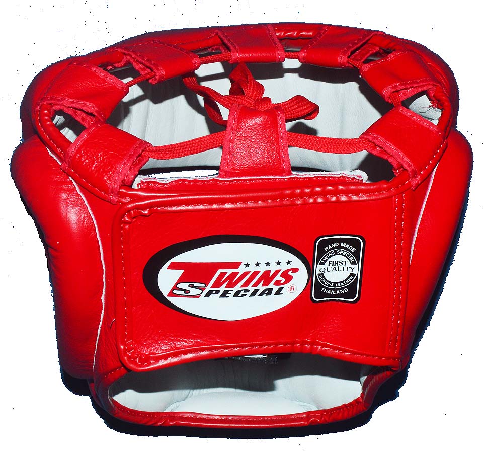 楽天市場】TWINSツインズ 本革製ヘッドギア S、M 赤 / キッズサイズ