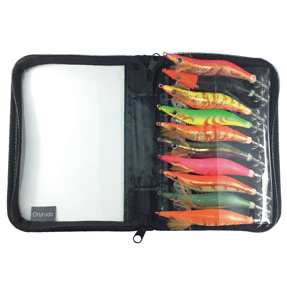 楽天市場】イカ釣り エギングセット 蛍光餌木 エギ イカ コウイカ