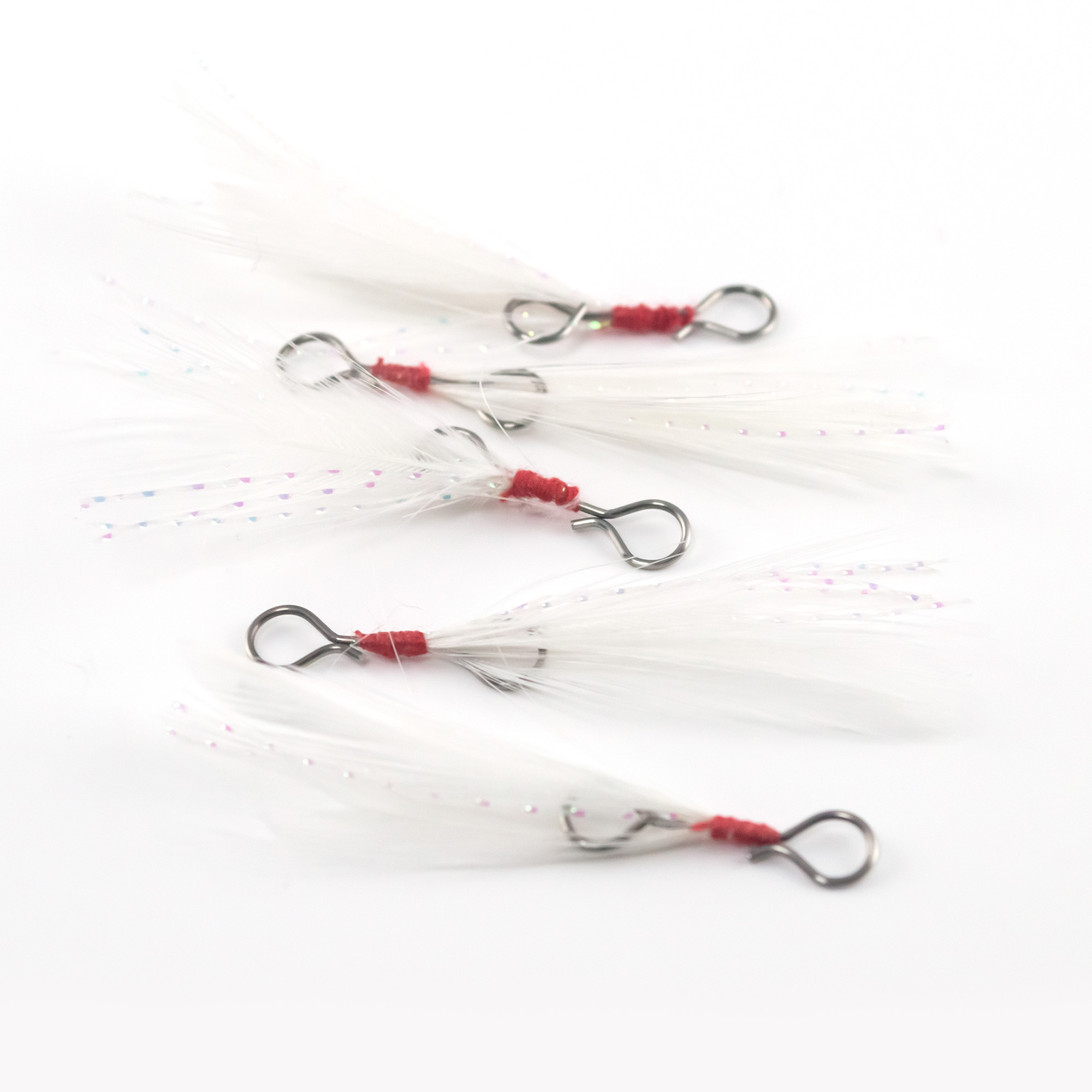 楽天市場】ワンタッチフェザー ルアー・ジグ用 5個セット 送料無料