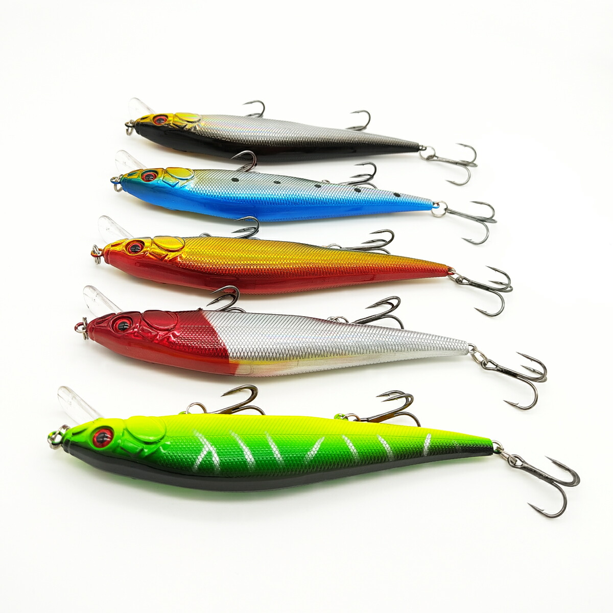 楽天市場】ミノー 5個セット 14cm 23g ルアー 仕掛け オルルド釣具