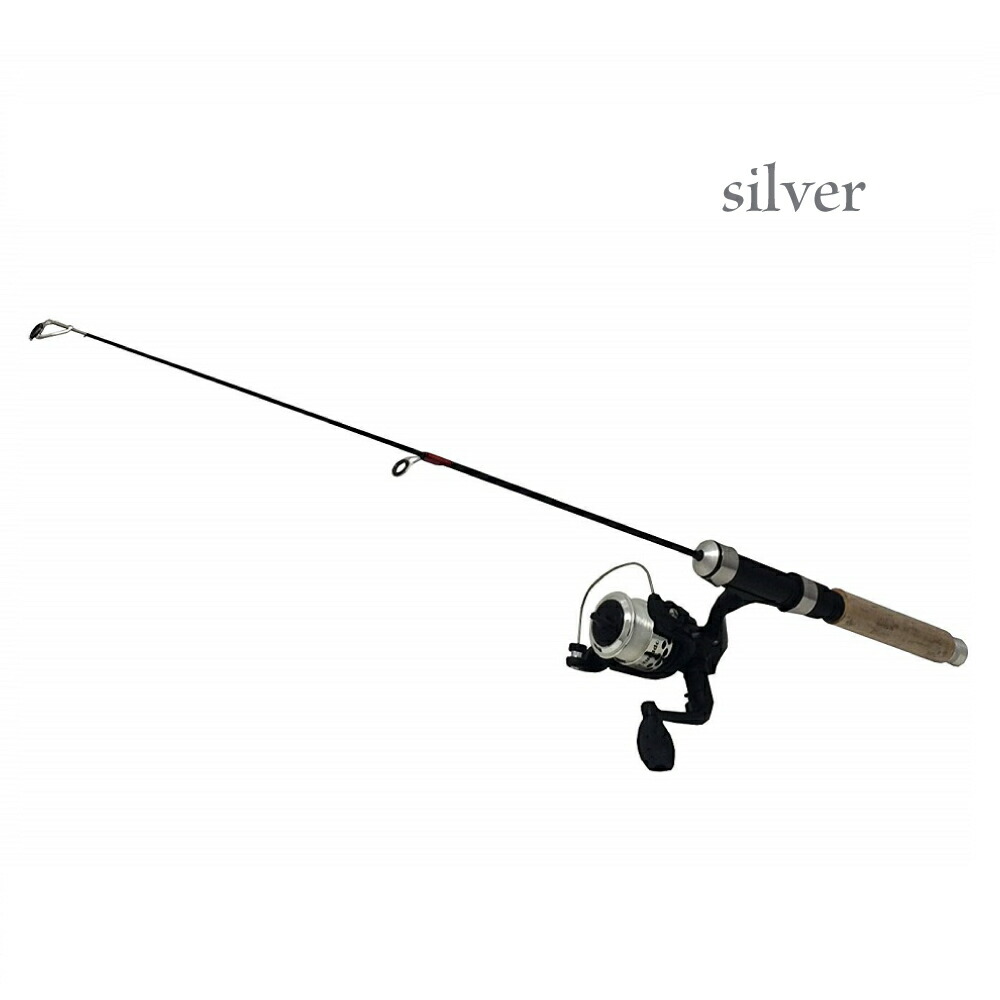 楽天市場】超コンパクト竿 ロッド スピニングリールセット 3号糸付