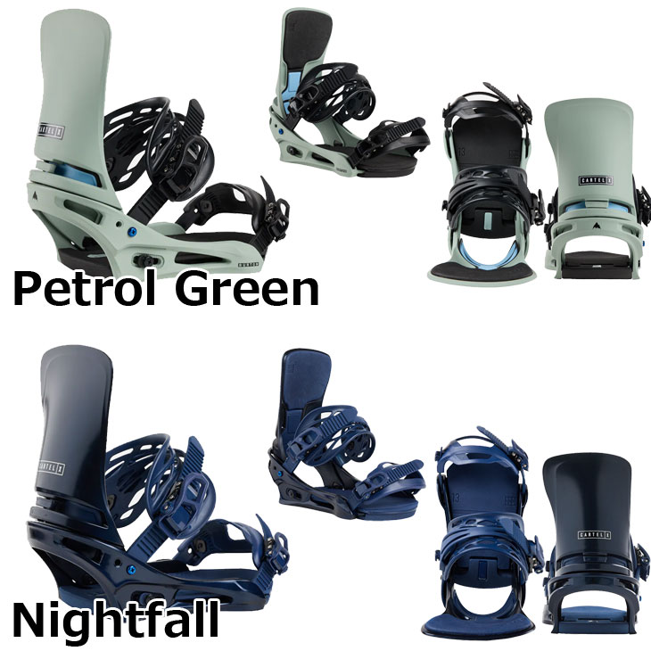 楽天市場】24-25 BURTON バートン スノーボード ビンディングCartel X
