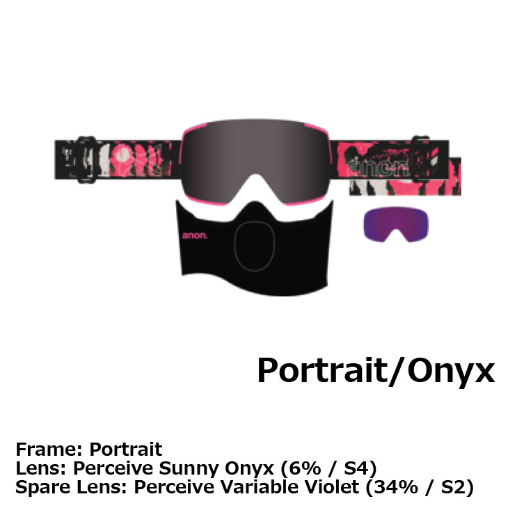 楽天市場】24-25 ANON アノン ゴーグル スノーボード M5 Low Bridge+