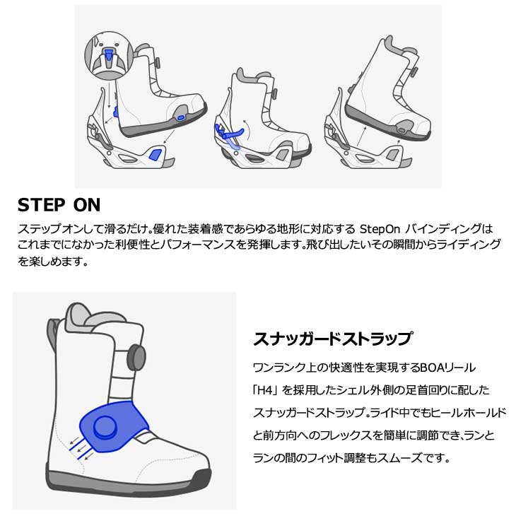 楽天市場】23-24 BURTON Step On バートン ステップオン ブーツ ION