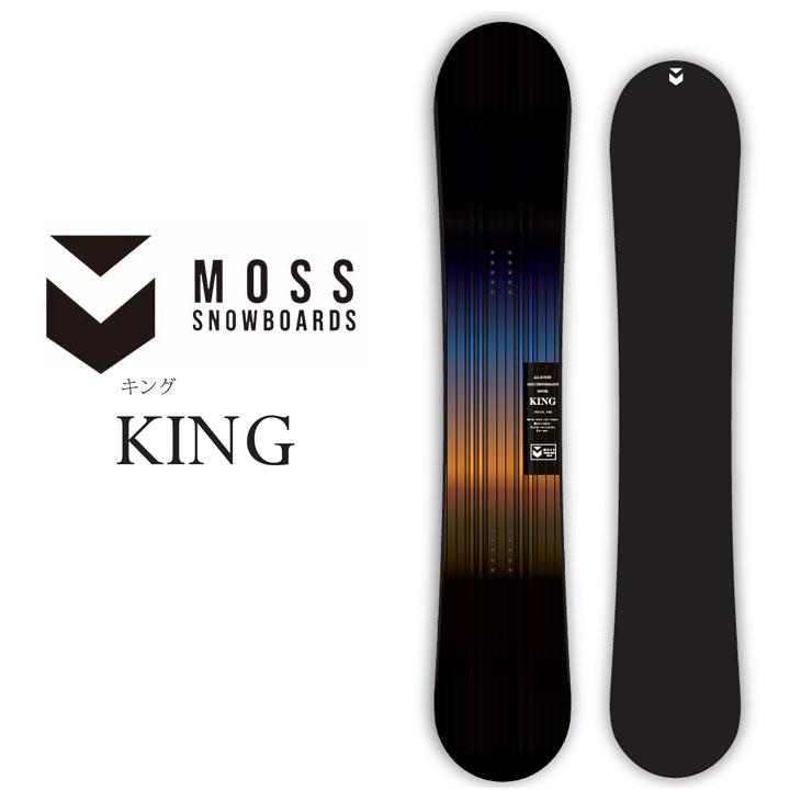 楽天市場】25-26 MOSS SNOWBOARD モス スノーボード 板 【KING キング