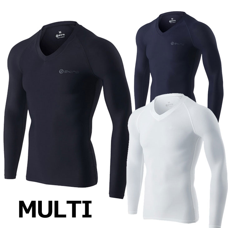 楽天市場】【訳アリ最終処分品】SKINS スキンズ メンズ ロングスリーブ