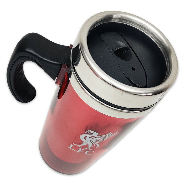 楽天市場】リバプール オフィシャルグッズ 450ml トラベルマグ