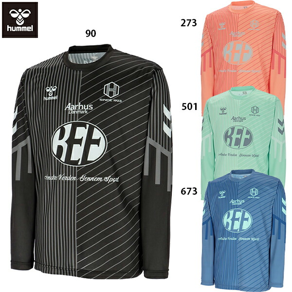 楽天市場】ヒュンメル L/Sグラフィックプラクティスシャツ 大人用