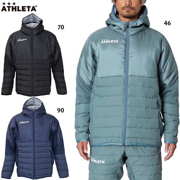 楽天市場】アスレタ 中綿ウォームジャケット 大人用 サッカー