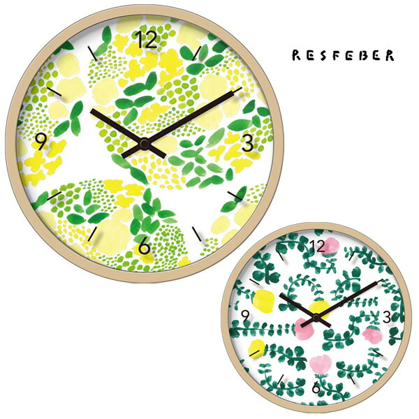 楽天市場】レースフェーベル ウォールクロック garden flowerball WCL