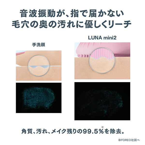 楽天市場】【50% OFF】LUNA mini 2 電動 FOREO フォレオ 洗顔ブラシ