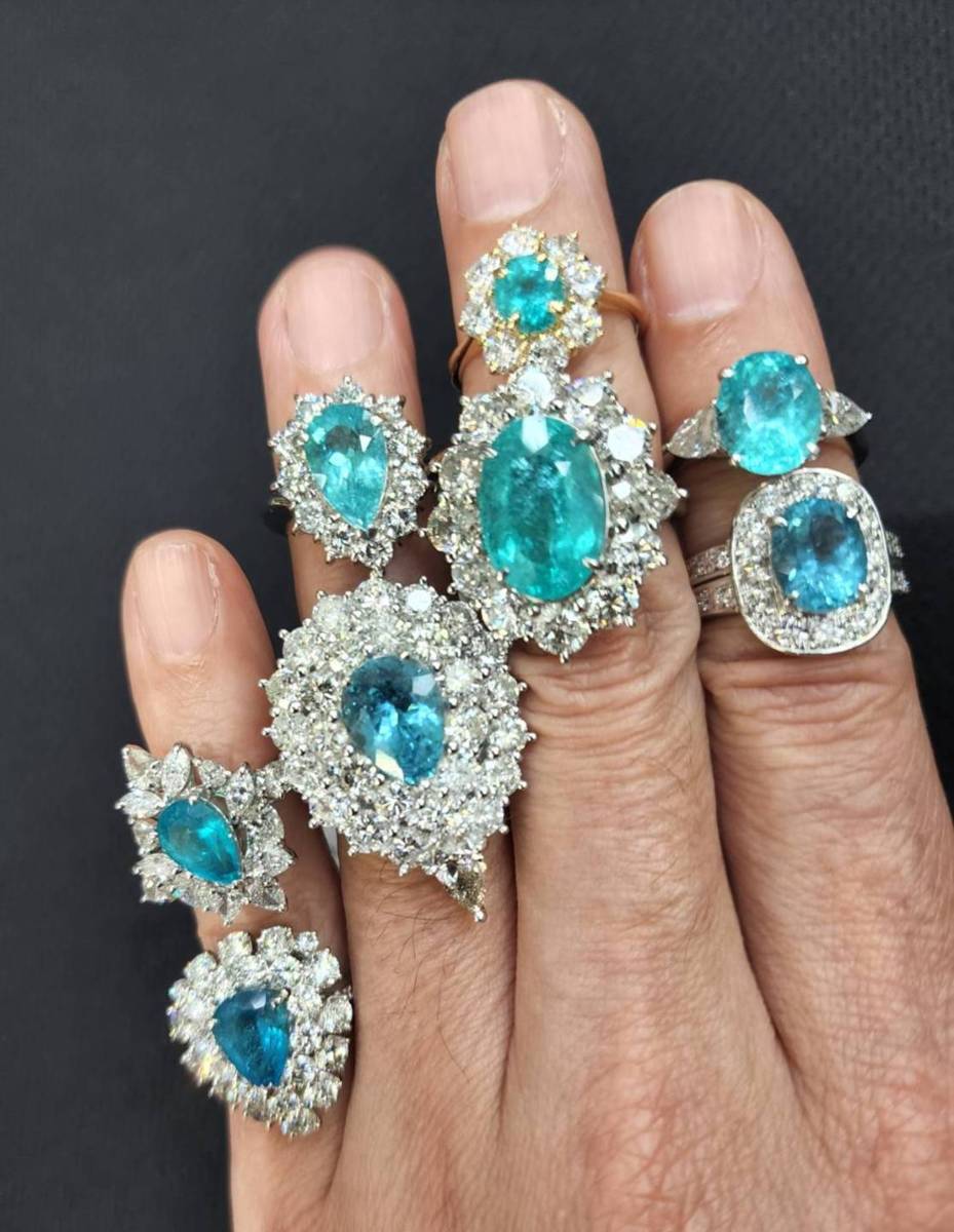 楽天市場】奇跡のネオンブルー！ パライバトルマリン！ [送料無料