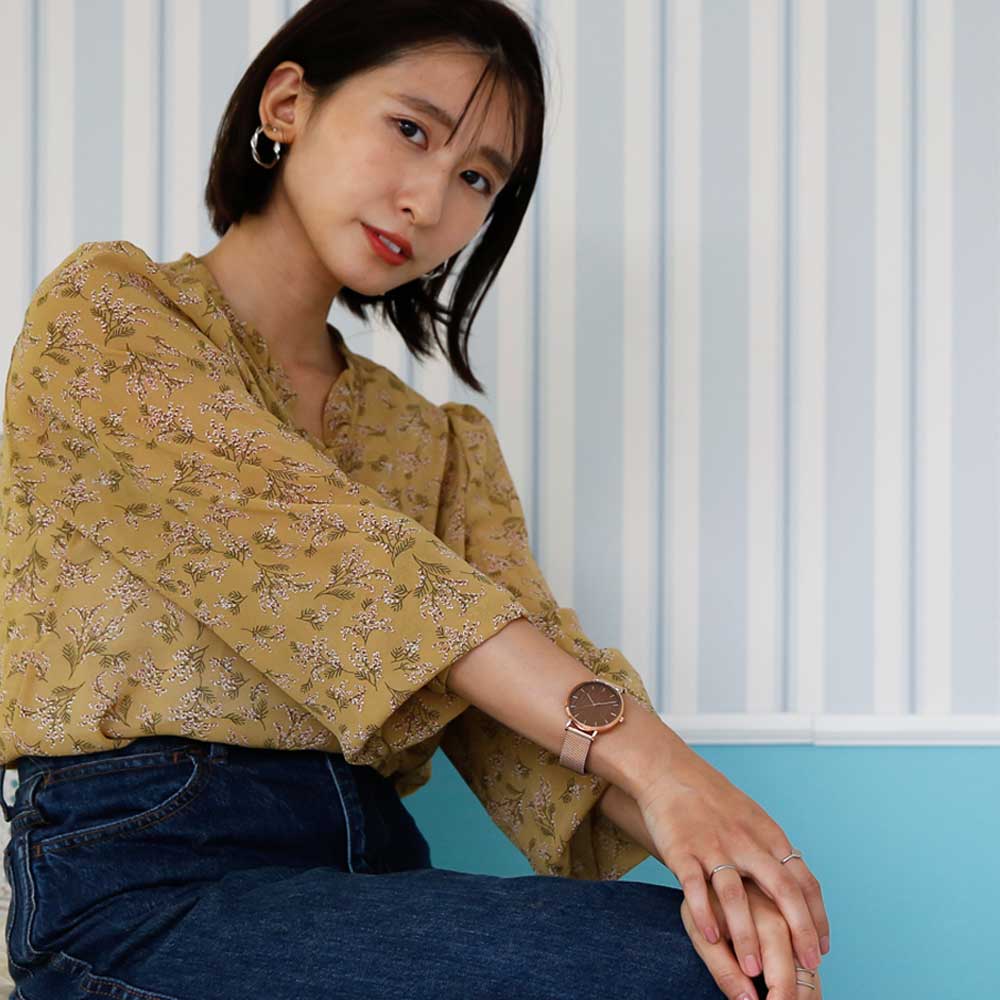 楽天市場】【ナテュール メッシュ ペアウォッチ 】送料無料 36mm