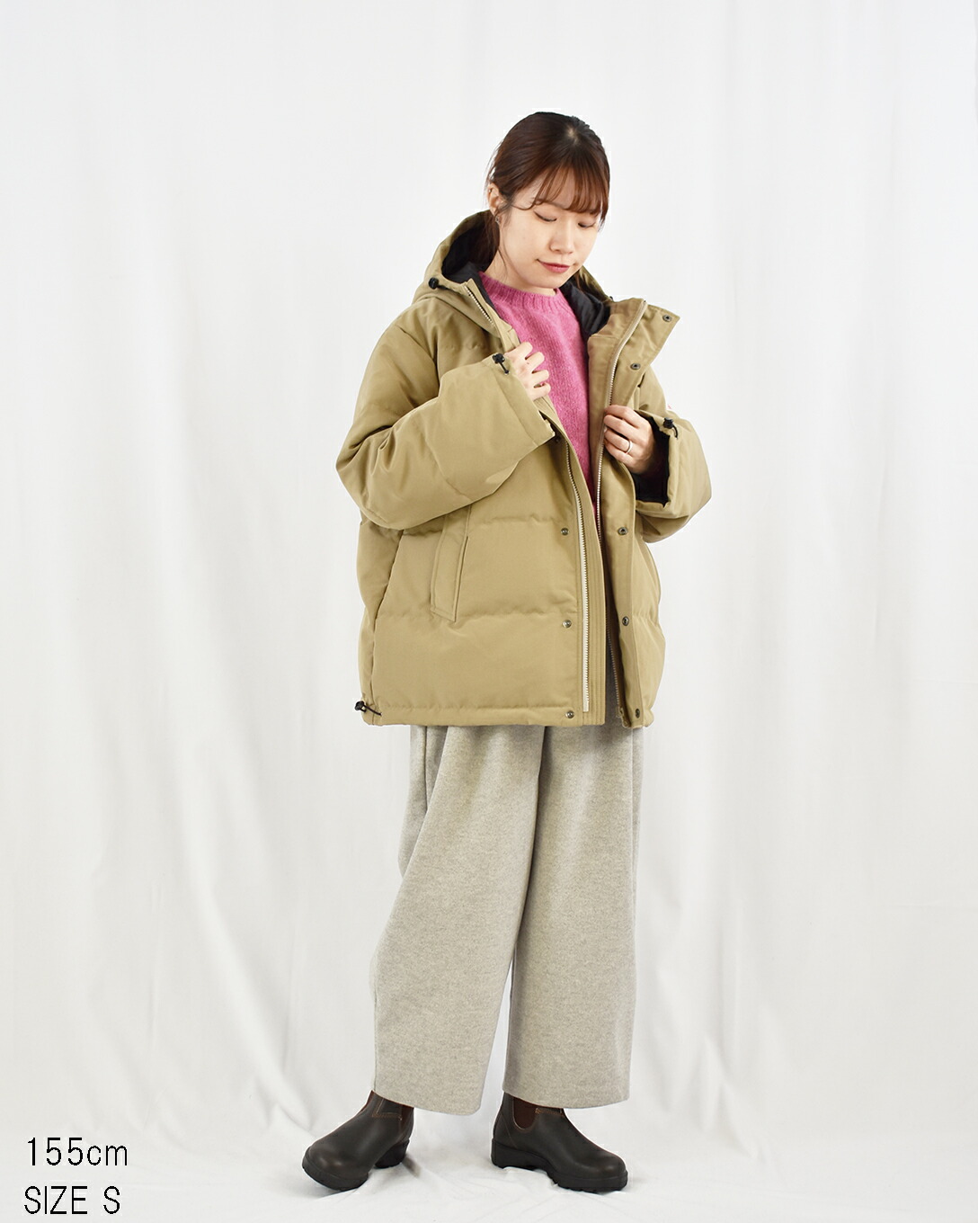 楽天市場】DANTON フーデッド ダウンジャケット ダントン レディース