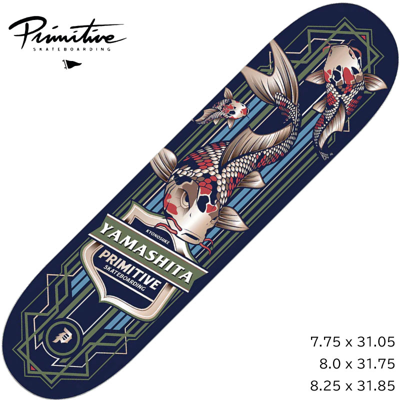 PRIMITIVE 山下京之介 スケートボードデッキ PRIMITIVE山下京之助氏