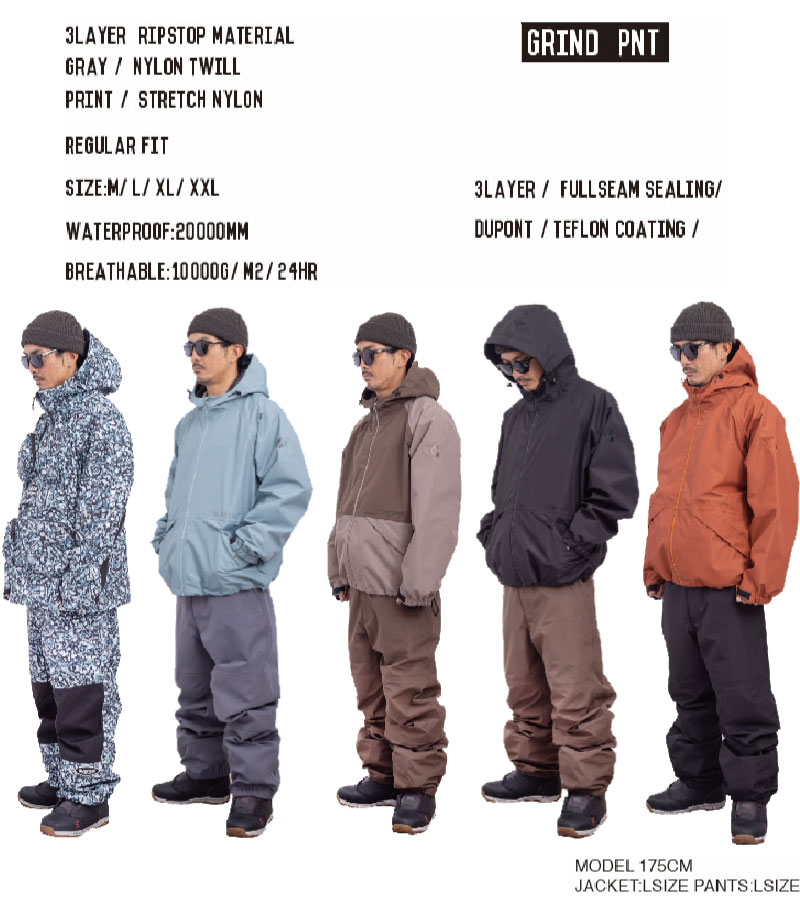 楽天市場】NOMADIK GRIND PNT SNOW WEAR PNT ノマディック グラインド