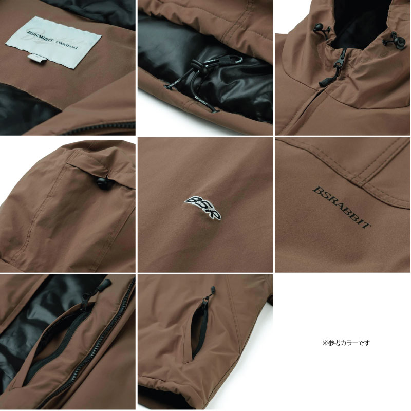 楽天市場】ビエス ラビット ジャケット スムース フード ジャケット