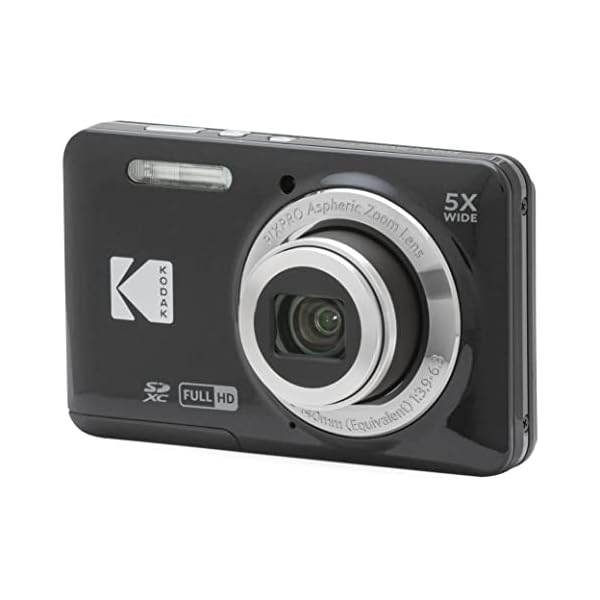 楽天市場】KODAK (コダック) PIXPRO 使いやすい ズーム FZ55-BK 16MP