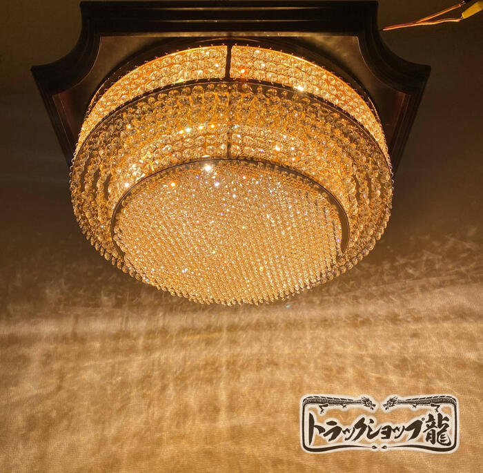 楽天市場】【送料無料】高品質 ケーキ型 シャンデリア 60cm フル