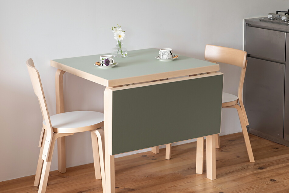 楽天市場】【即納】ドロップリーフテーブル（アルテック／Artek