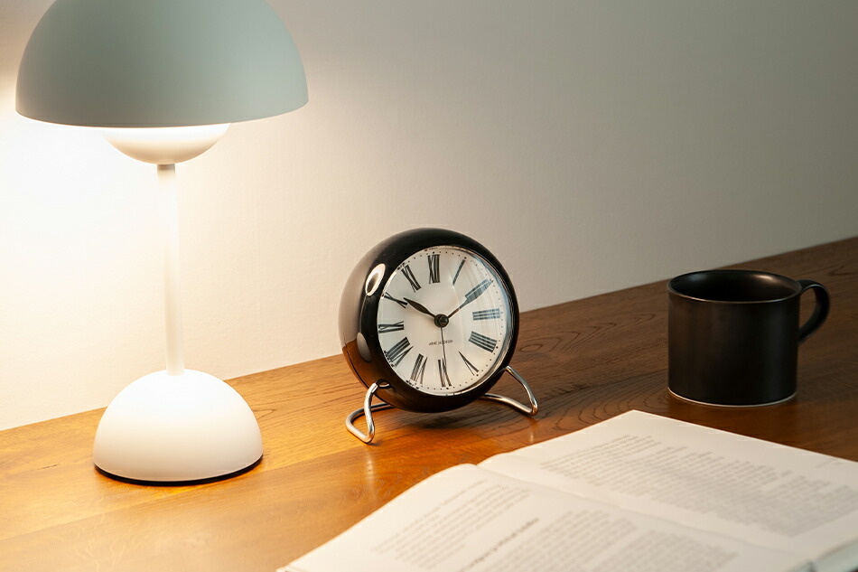 楽天市場】アルネ・ヤコブセン テーブルクロック（ローゼンダール