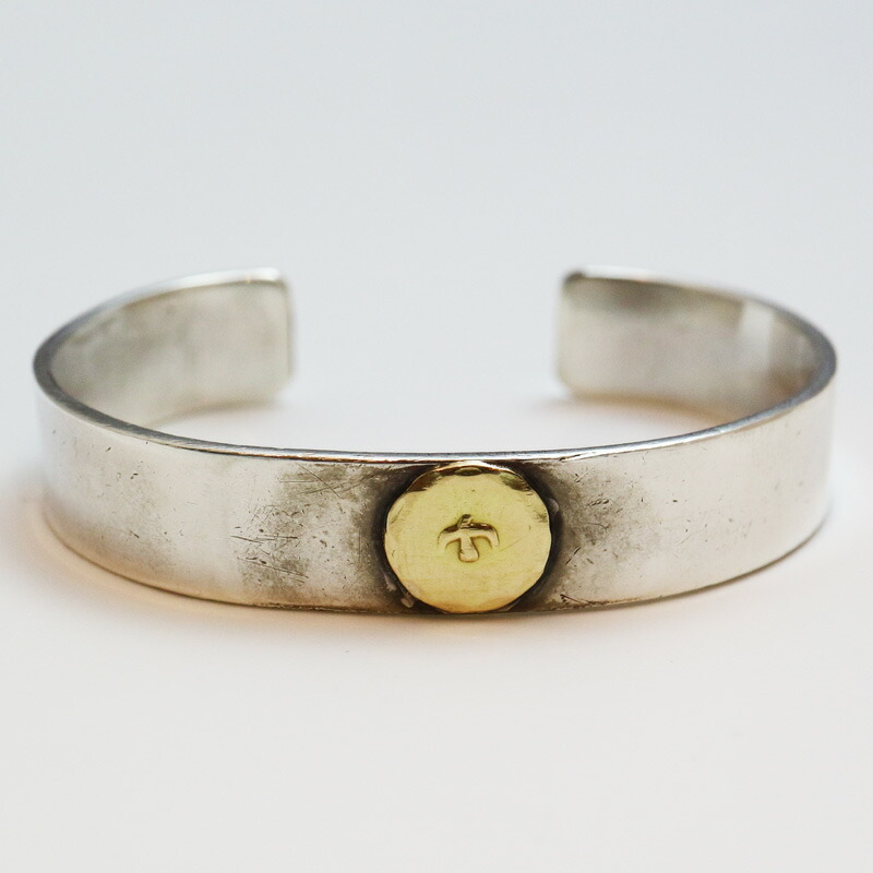 楽天市場】goro's(ゴローズ) オールド物 金メタル付平打ちバングル