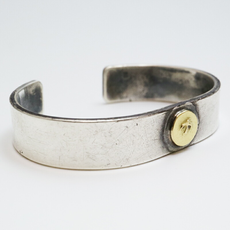 楽天市場】goro's(ゴローズ) オールド物 金メタル付平打ちバングル