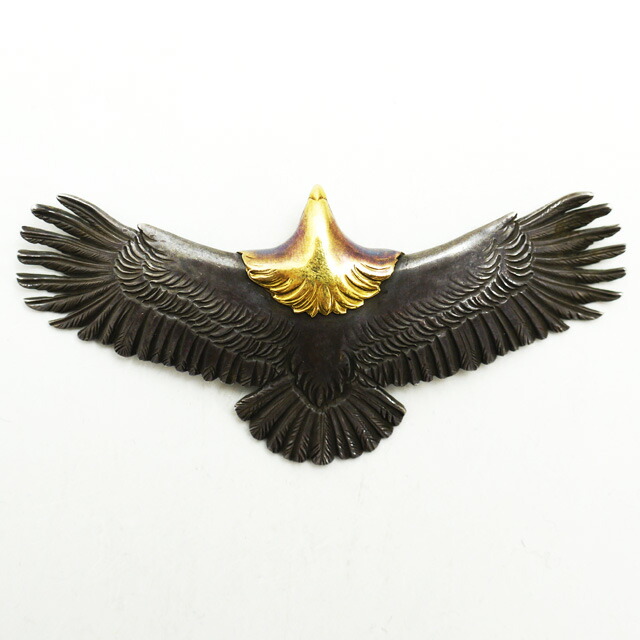 楽天市場】goro's(ゴローズ) 18K×SV 大イーグルトップ 裏金メタル付