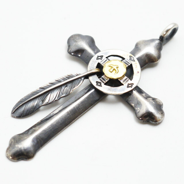 楽天市場】goro's(ゴローズ) 金メタル付SVホイール×フェザー付クロス