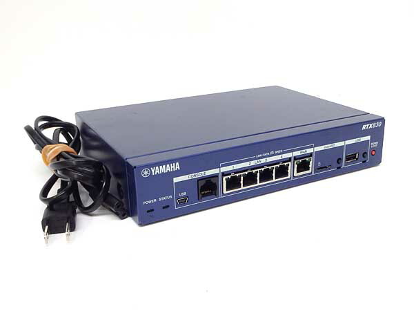 楽天市場】□＃YAMAHA/ヤマハ ギガアクセスVPNルーター RTX830 初期化