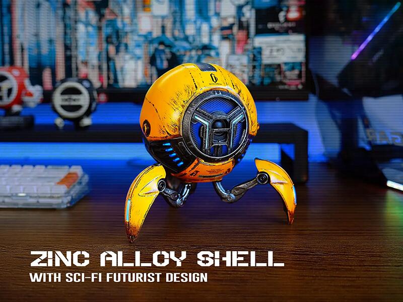 値下げ！Gravastar Bluetoothスピーカー イエロー SFデザイン 楽天市場