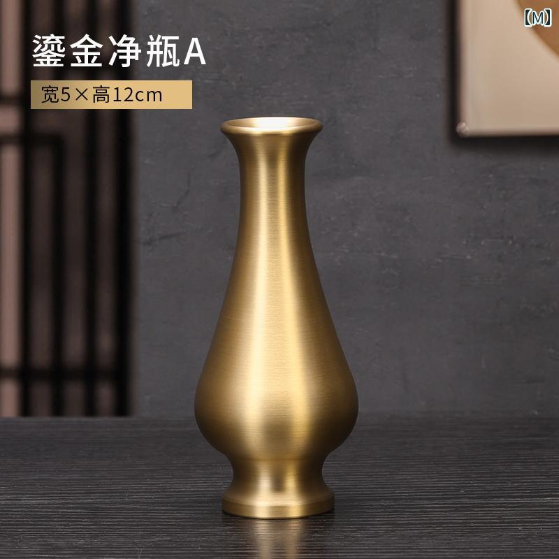 楽天市場】花瓶 花器 金属 銅 アンティーク調 フラワーベース チャイナ