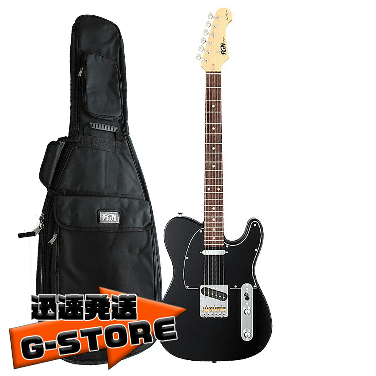 楽天市場】FUJIGEN エレキギター Neo Classic NT NTE100RAL-BK/01 : G