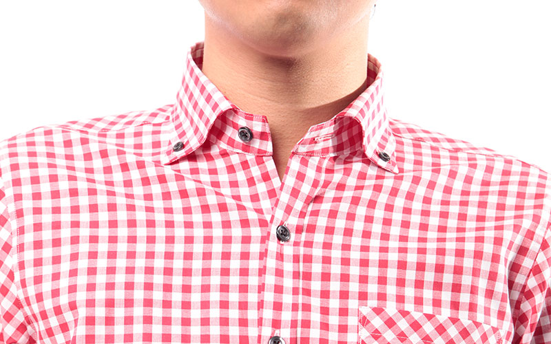 楽天市場】【冬物限定セール】 極 日本製 ギンガムチェック ボタン