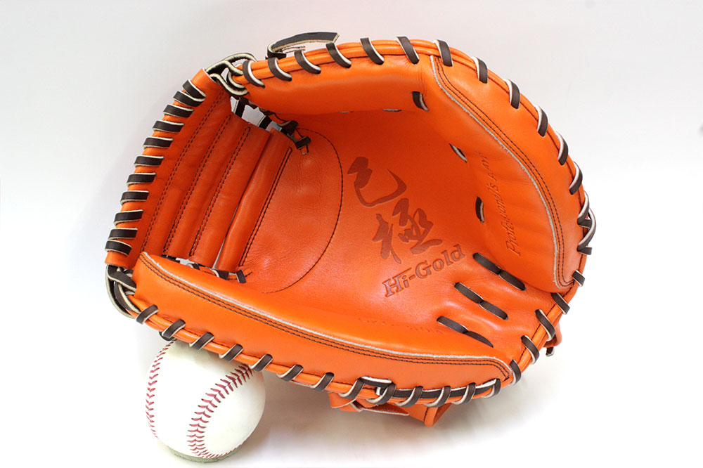 楽天市場】ハイゴールド 軟式キャッチャーミット 己極 OKG-310M SR