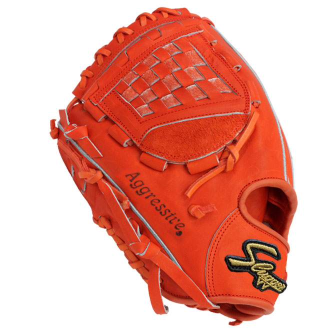 楽天市場】久保田スラッガー 硬式グローブ 内野手 KSG-MP24 Fオレンジ