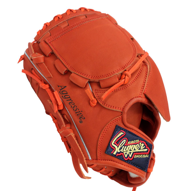 楽天市場】久保田スラッガー 投手 軟式グラブ KSN-AR18 Fオレンジ 王冠