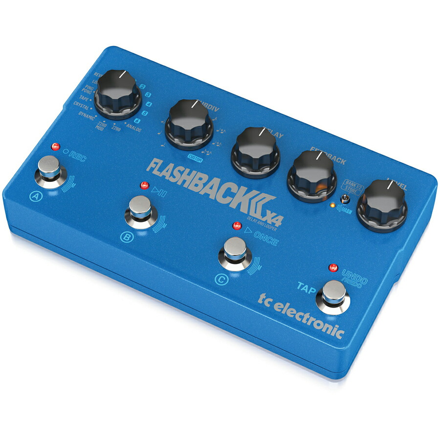 楽天市場】t.c.electronic FLASHBACK 2 X4 DELAY 新品 ディレイ[TC