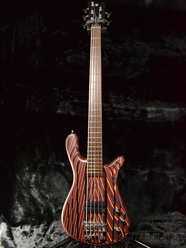 楽天市場】Warwick Custom Shop Streamer LX 5st -Rainbow Ply Top